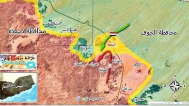 عاجل.. القوات المسلحة تتجاوز اليتمة وتتقدم نحو خب والشعف في الجوف
