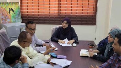 عدن : صندوق رعاية وتأهيل المعاقين يناقش تعزيز الأداء وتنفيذ قرارات مجلس الإدارة