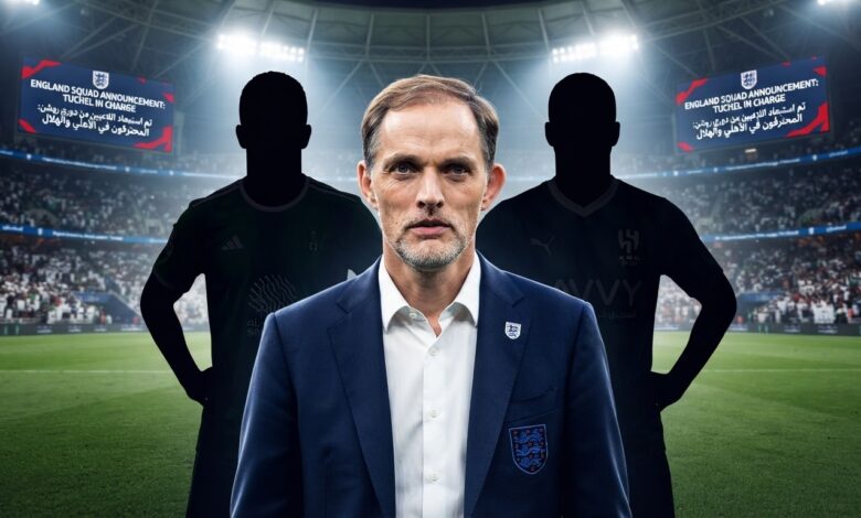 غياب مفاجئ .. نجما الأهلي والهلال خارج قائمة إنجلترا