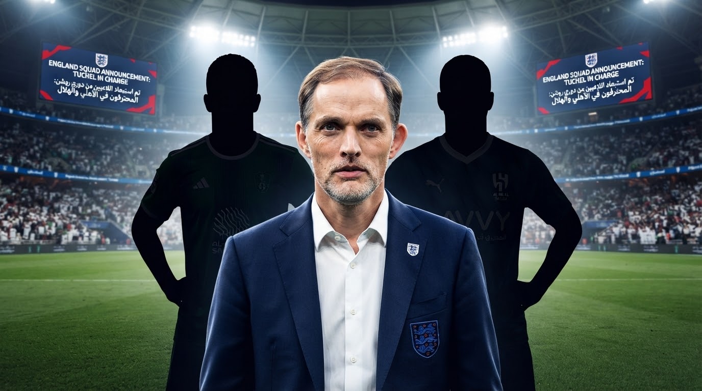 غياب مفاجئ .. نجما الأهلي والهلال خارج قائمة إنجلترا