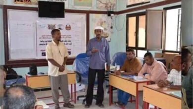 فريق التوجيه التربوي بمكتب التربية والتعليم مودية ينفذ زيارة ميدانية لمدرسة القريبي أورمة