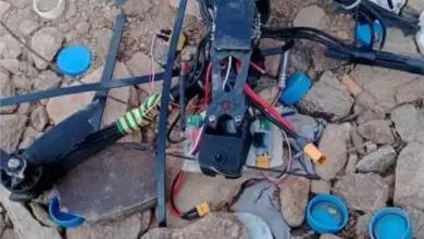 في شبوة .. قوات العمالقة الجنوبية تُسقط طائرتين انتحاريتين حوثيتين بجبهة بيحان