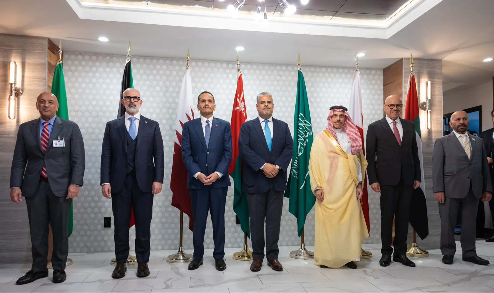 فيصل بن فرحان يشارك في الاجتماع التنسيقي للمجلس الوزاري الخليجي بنيويورك