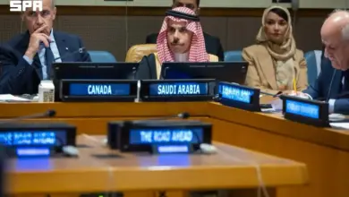 فيصل بن فرحان يشارك في رئاسة اجتماع «الطريق إلى الأمام» بنيويورك ويؤكد أولوية قيام الدولة الفلسطينية