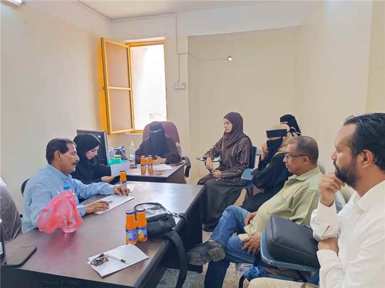 قسم الصحافة والنشر الإلكتروني بكلية الإعلام بجامعة عدن يناقش تجهيزات واستعدادات استقبال العام الدراسي الجديد