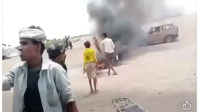 قطع الخط الساحلي | مظاهرة مسلحة ضد الحوثيين في الحديدة .. تفاصيل