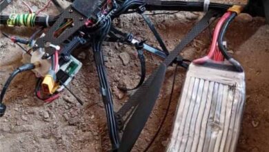 قوات العمالقة الجنوبية تُسقط طائرتين انتحاريتين حوثيتين في جبهة بيحان