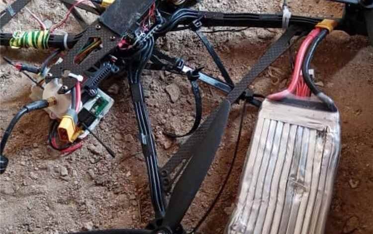 قوات العمالقة الجنوبية تُسقط طائرتين انتحاريتين حوثيتين في جبهة بيحان