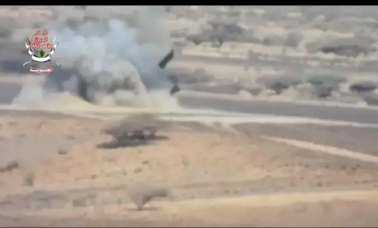 قوات العمالقة تفشل زحفاً حوثياً واسعاً وتكبد المليشيا خسائر جسيمة قبالة باب المندب