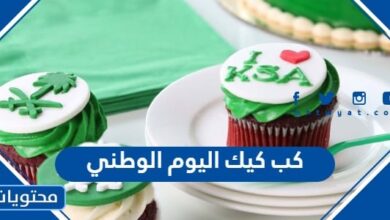 كب كيك اليوم الوطني