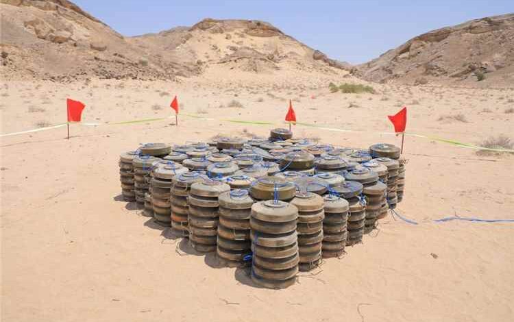 كده يتفقد جاهزية اللواء 123 مشاة في حات ويشرف على إتلاف 429 لغماً