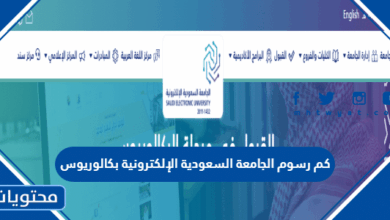 كم رسوم الجامعة السعودية الإلكترونية بكالوريوس