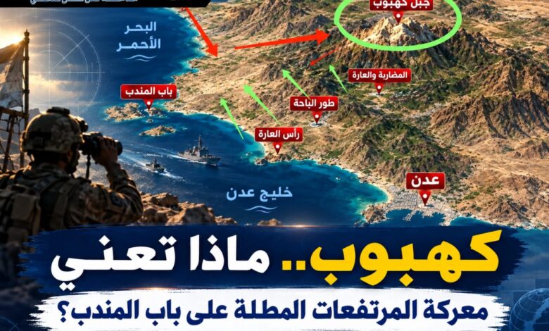 كهبوب.. ماذا تعني معركة المرتفعات المطلة على باب المندب؟
