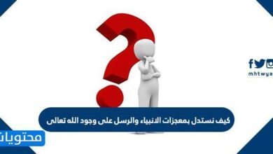 كيف نستدل بمعجزات الانبياء والرسل على وجود الله تعالى