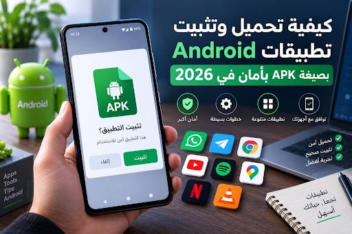 كيفية تحميل وتثبيت تطبيقات Android بصيغة APK بأمان في 2026