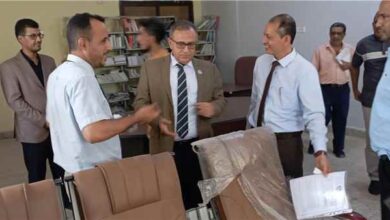 لتعزيز مسارات التدريب الصحي.. رئيس جامعة عدن يتفقد مركز غرامة للإدارة الصحية