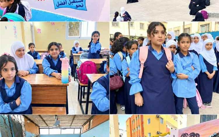 مدرسة المنهاج بإنماء تدشن العام الدراسي الجديد وسط أجواء من البهجة