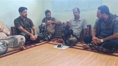 مدير عام الريدة وقصيعر يطمئن على صحة الدكتور حسن الجريري