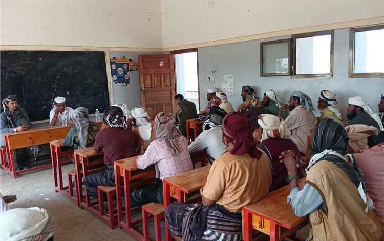 مدير عام الوضيع يرأس الاجتماع العام الموسع للأئمة والخطباء بالمديرية