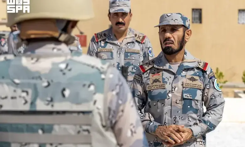 مدير عام حرس الحدود يتفقد القطاعات والمراكز الحدودية في نجران