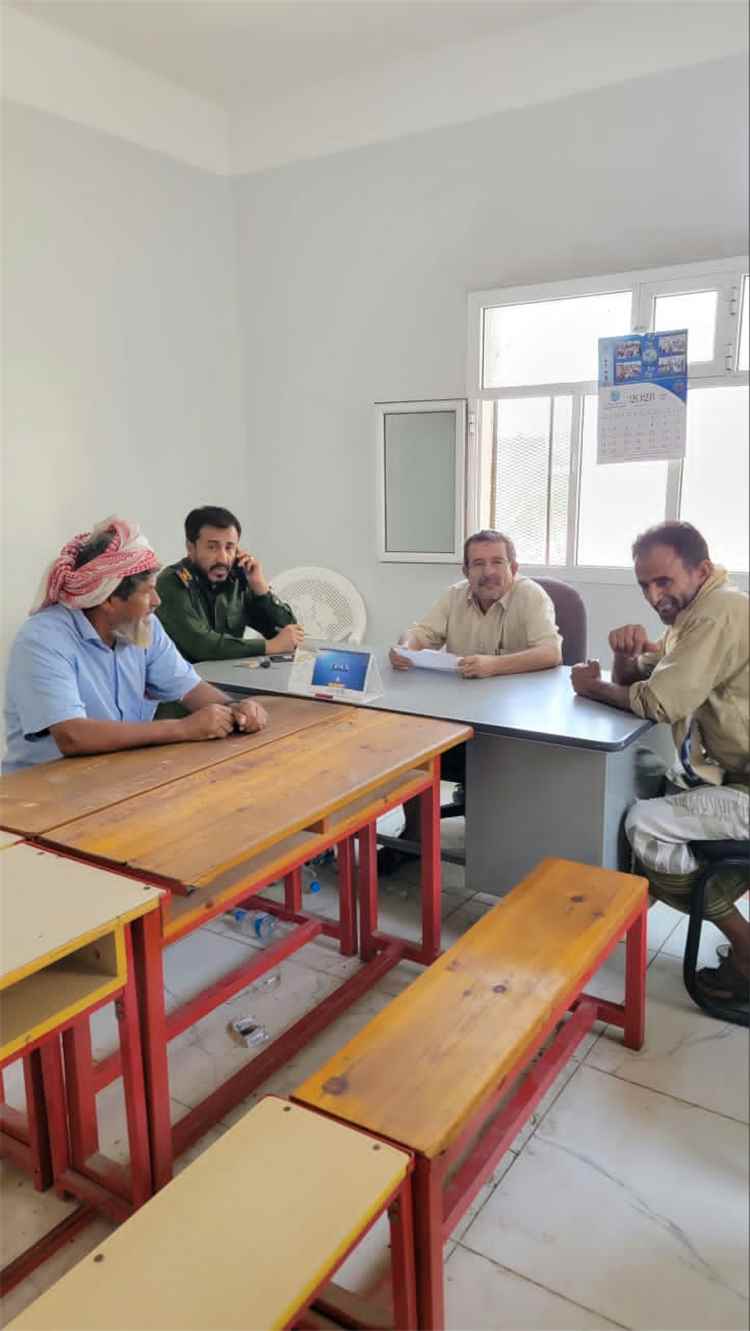 مدير عام لودر يلتقي مدير الأحوال المدنية في المديرية