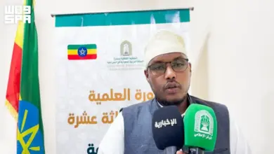 مسؤول إثيوبي يشيد بجهود المملكة في نشر العلم الشرعي وتأهيل الدعاة والأئمة