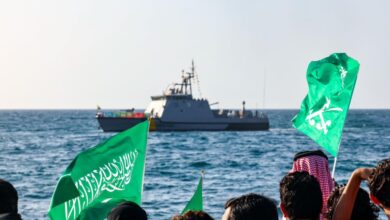 مسيرات وسفن وفلاي بورد.. حرس الحدود يستعرض قدراته في اليوم الوطني