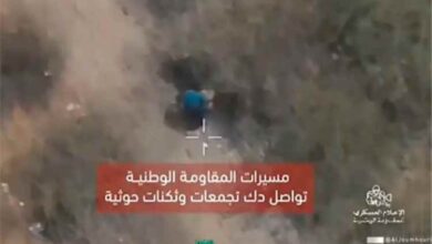 مسيّرات المقاومة الوطنية تواصل دك ثكنات وتجمعات حوثية