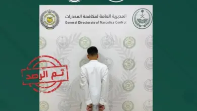 مكافحة المخدرات تقبض على مواطن بتبوك بحوزته 2926 قرصًا مخدرًا