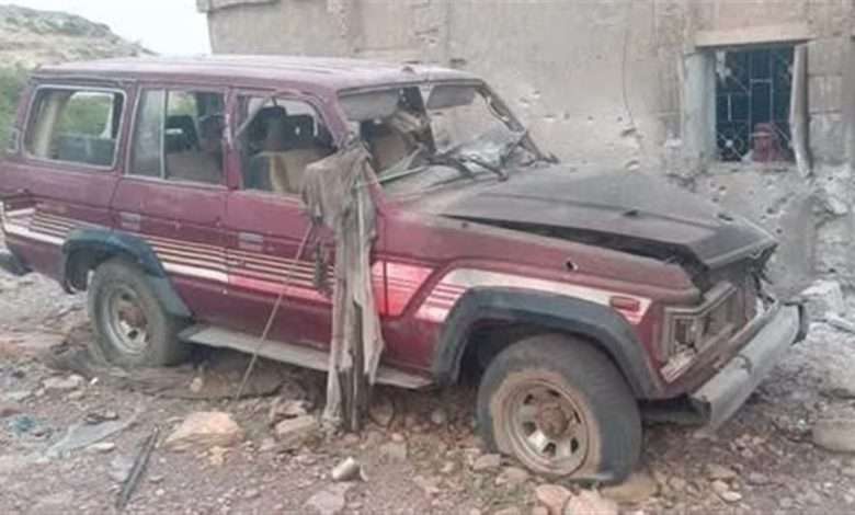 مليشيا الحوثي تستهدف منازل وممتلكات المواطنين في منطقة أدمة بمريس شمال الضالع