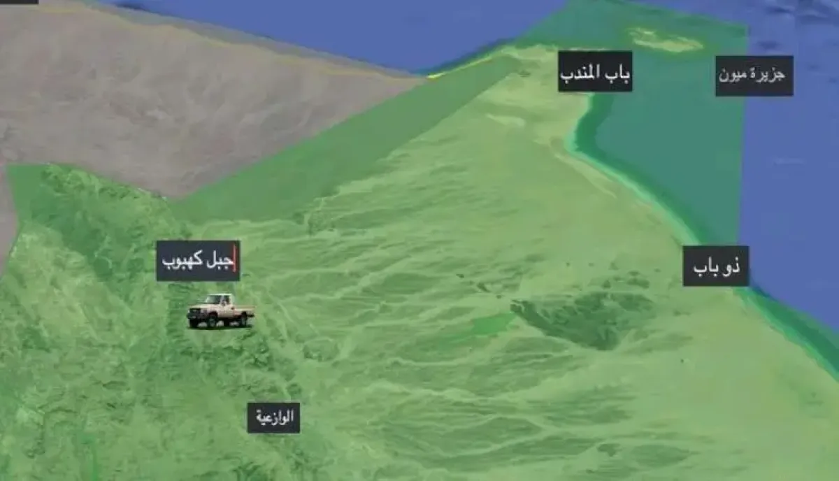 مليشيا الحوثي تهاجم منطقة كهبوب للسيطرة على مرتفعاتها الاستراتيجية المطلة على باب المندب