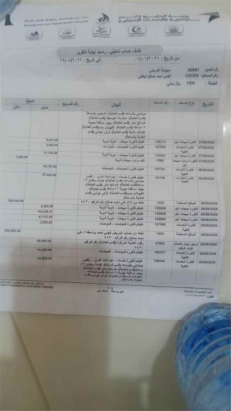 مناشدة إنسانية عاجلة للوقوف إلى جانب الشاب فهمي اليافعي