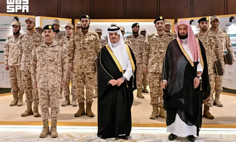 نائب وزير الحرس الوطني يشهد الحفل الختامي لمسابقة حفظ القرآن للمرابطين في نسختها الرابعة