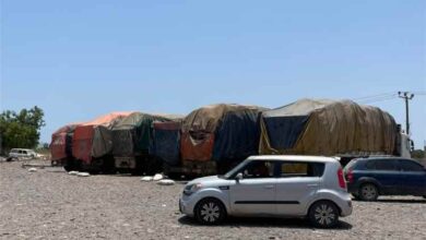 نيابة الصناعة والتجارة بعدن تحقق في شحنة أسمدة منتهية الصلاحية