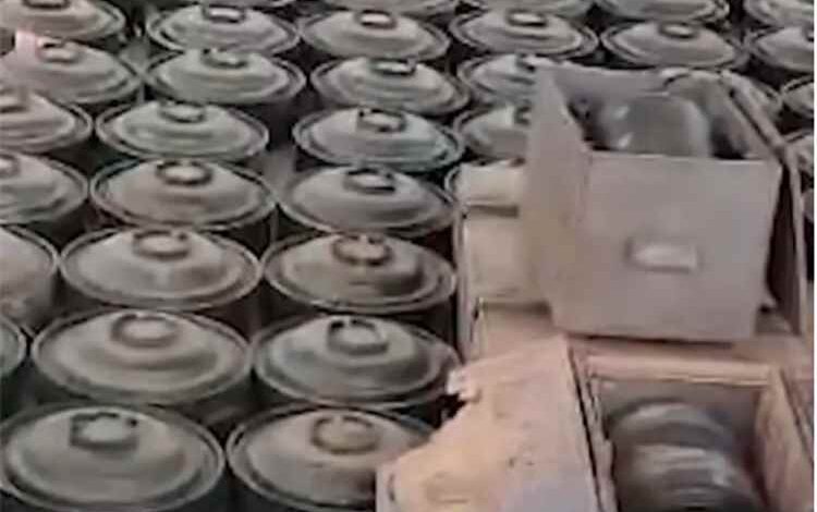هندسة المقاومة الوطنية تنزع كميات كبيرة من ألغام مليشيا الحوثي في جبهات الساحل الغربي