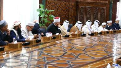 وزير الأوقاف والإرشاد  يشارك في زيارة وفد المؤتمر العالمي للإفتاء لشيخ الأزهر