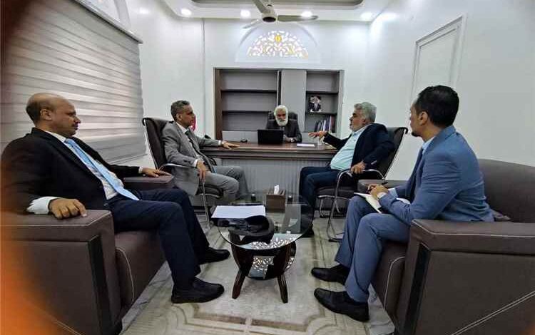 وزير التخطيط والتعاون الدولي يناقش آلية التعاون والتنسيق مع وزارة الإدارة المحلية