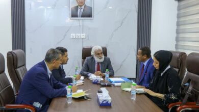 وزير التخطيط يبحث مع ممثلين أممين تعزيز التنسيق والاستجابة الانسانية للنازحين