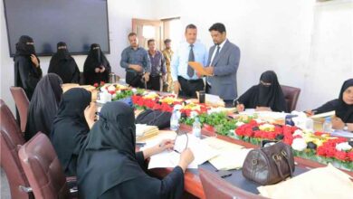 وزير التعليم الفني يطلع على سير أعمال تصحيح الاختبارات الوزارية للعام الدراسي 2025-2026م بعدن