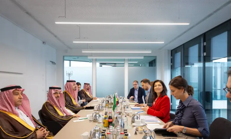 وزير الخارجية يبحث في برلين تعزيز الشراكة الاقتصادية والطاقة مع ألمانيا