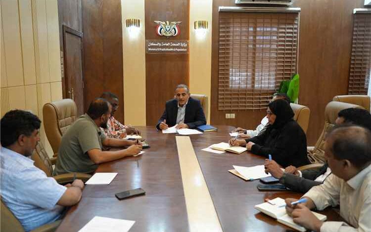 وزير الصحة يبحث مع أطباء بلا حدود الفرنسية والبلجيكية تعزيز الاستجابة للطوارئ وتطوير التدخلات