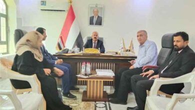وزير النقل يناقش اوضاع قطاع النقل بمحافظة مأرب