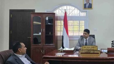 وزير حقوق الإنسان يلتقي وكيل محافظة ريمة ويبحث أوضاع حقوق الإنسان في المحافظة