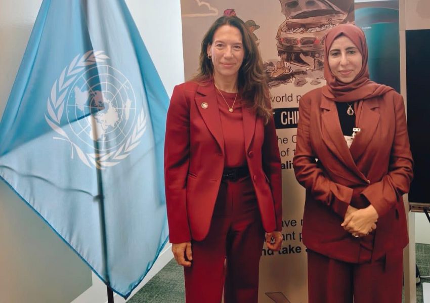 وزيرة الخارجية تبحث مع ممثلة الأمين العام للأمم المتحدة سبل حماية الاطفال ومنع تجنيدهم