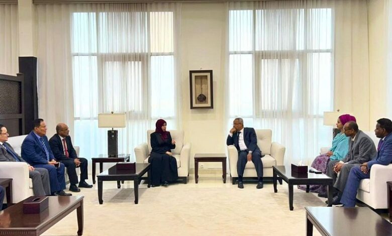 وزيرة الخارجية تصل جيبوتي