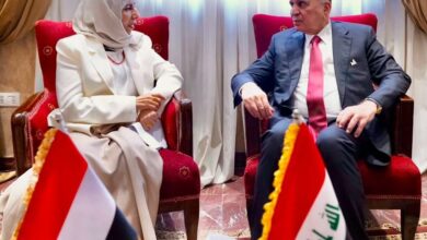 وزيرة الخارجية تلتقي نائب رئيس مجلس الوزراء العراقي