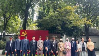 وفد الاتحاد العام لطلاب جامعة عدن يواصل برنامجه في الصين ويتوجه إلى مدينة ييوو 🇾🇪🇨🇳