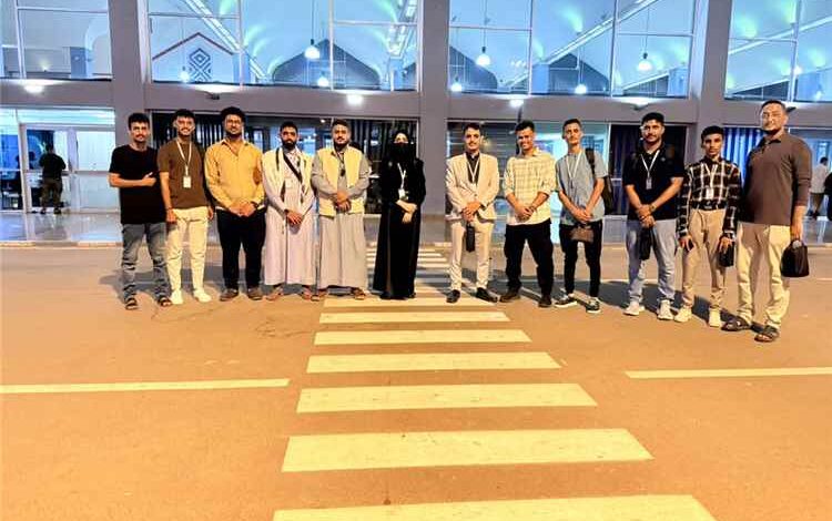 وفد طلابي يمني يشارك في برنامج ثقافي وأكاديمي في الصين