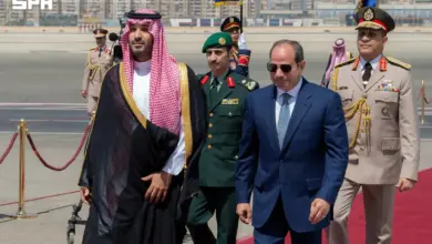 ولي العهد الأمير محمد بن سلمان يصل القاهرة في زيارة عمل