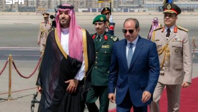 ولي العهد السعودي في مصر وتأكيد على حرية الملاحة في باب المندب وهرمز